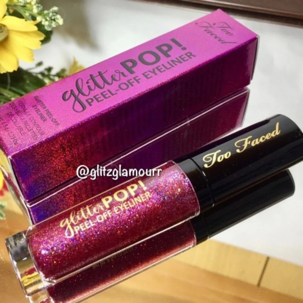 ✨Too Faced Glitter POP! Peel-Off Eyeliner✨